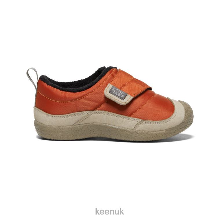 Footwear KEEN Howser Wrap Potters Clay/Plaza Taupe Little Kids Z2D88992
