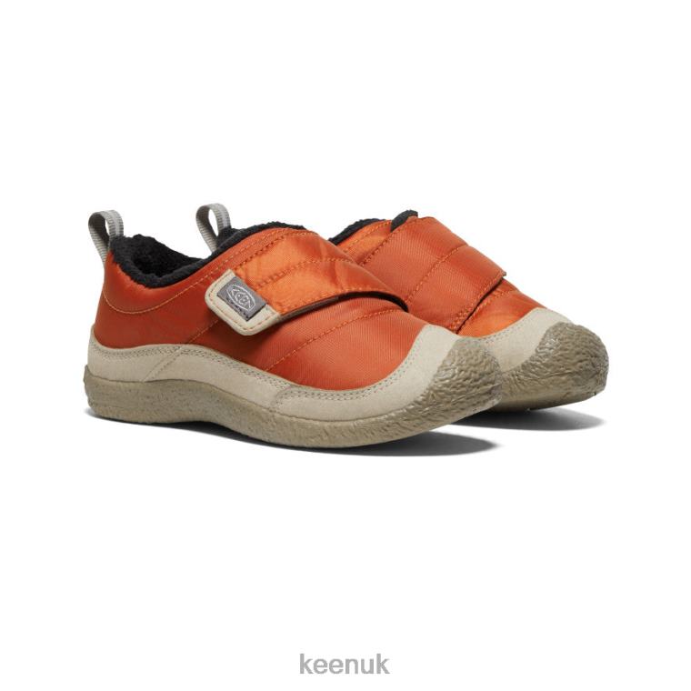 Footwear KEEN Howser Wrap Potters Clay/Plaza Taupe Little Kids Z2D88992