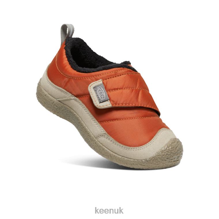 Footwear KEEN Howser Wrap Potters Clay/Plaza Taupe Little Kids Z2D88992