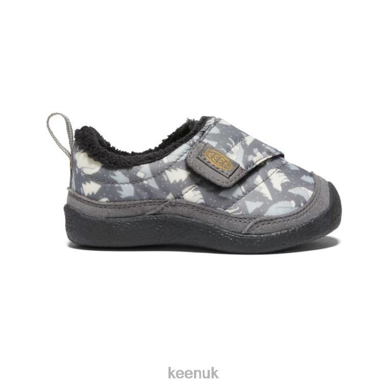 Footwear KEEN Howser Wrap Steel Grey/Star White Toddlers Z2D88989