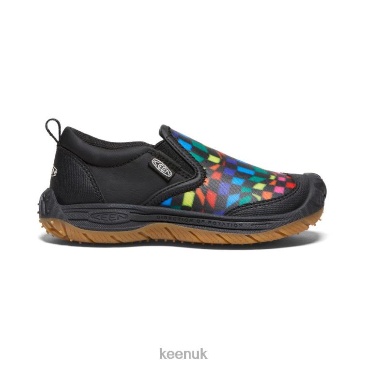 Footwear KEEN Speed Hound Slip-On Black/Multi Little Kids Z2D88714