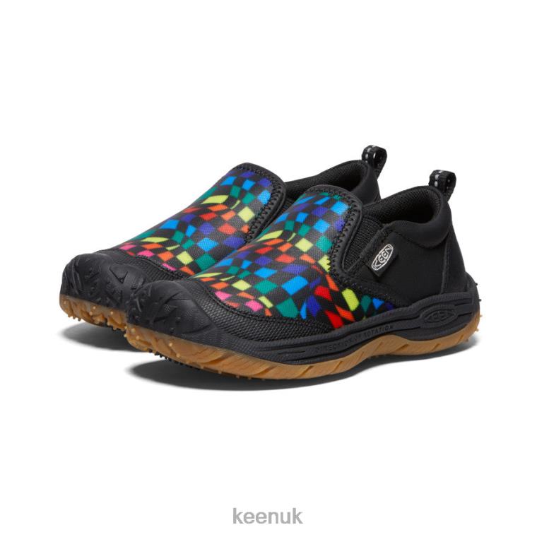Footwear KEEN Speed Hound Slip-On Black/Multi Little Kids Z2D88714