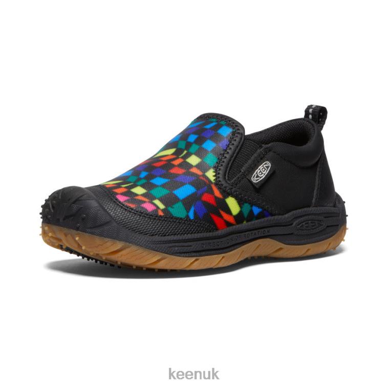 Footwear KEEN Speed Hound Slip-On Black/Multi Little Kids Z2D88714