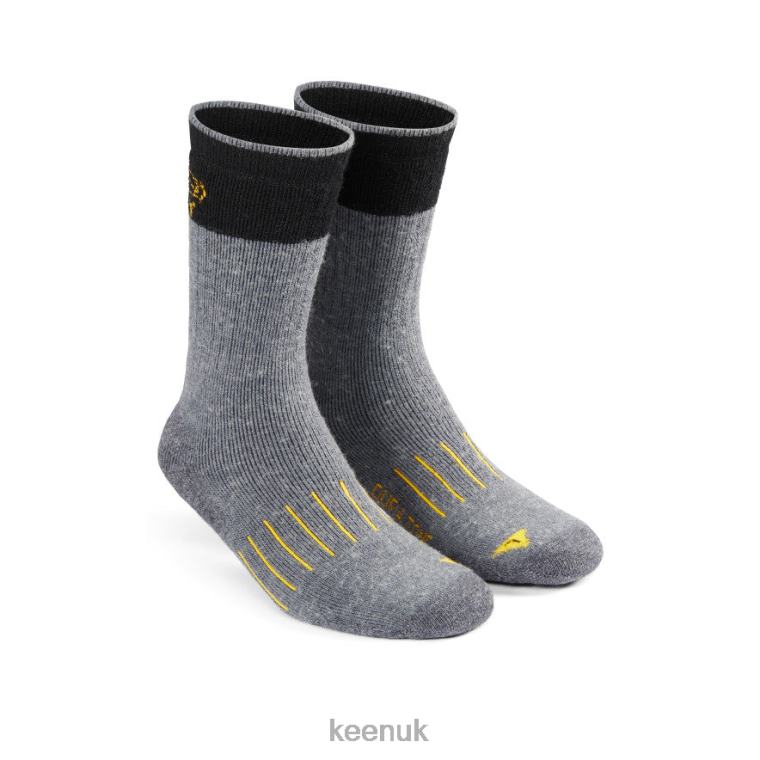 Accessories KEEN Pittsburg Double Denier Medium Crew Sock Grey Men Z2D88332