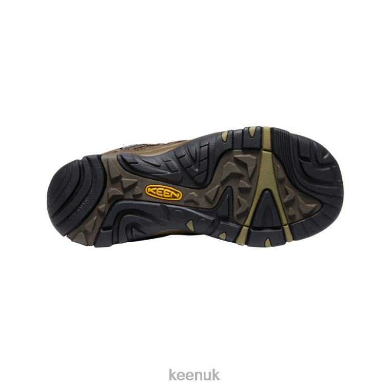 Footwear KEEN Siskiyou Waterproof Mid Dark Olive/Olive Drab Men Z2D88327