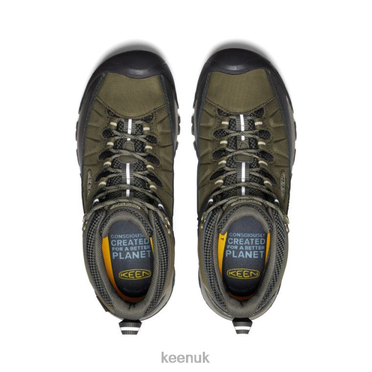 Footwear KEEN Targhee EXP Waterproof Mid Dark Olive/Plaza Taupe Men Z2D8869