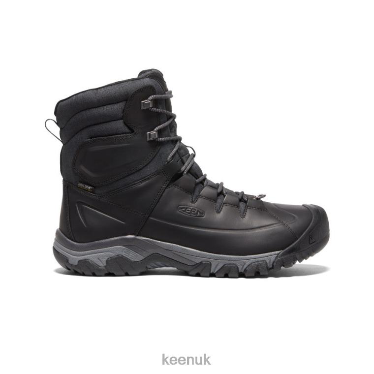 Footwear KEEN Targhee High Lace Waterproof Boot Black/Raven Men Z2D88390