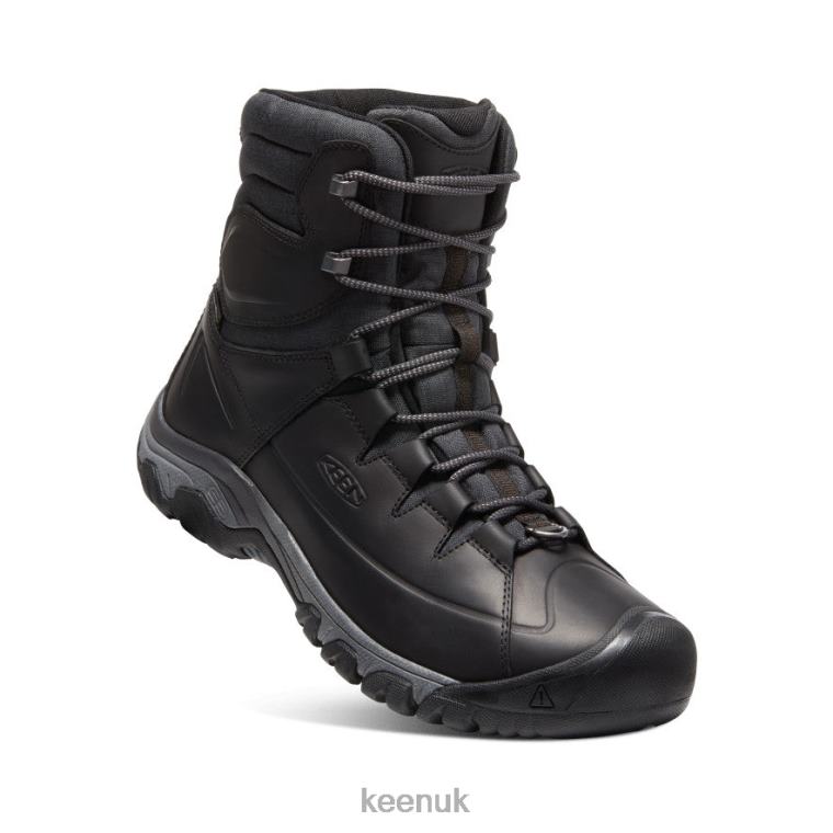 Footwear KEEN Targhee High Lace Waterproof Boot Black/Raven Men Z2D88390