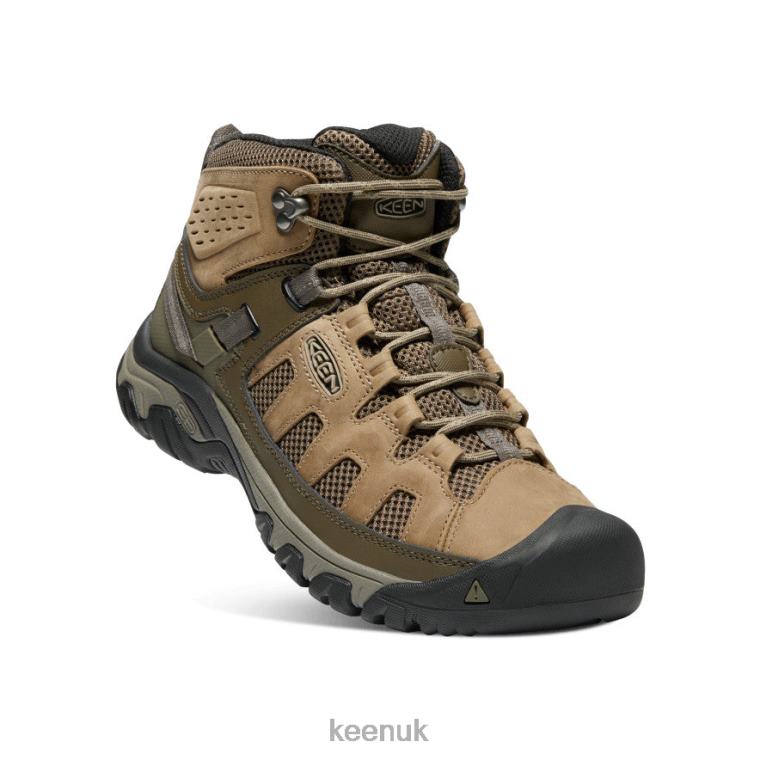 Footwear KEEN Targhee Vent Mid Olivia/Bungee Cord Men Z2D88310