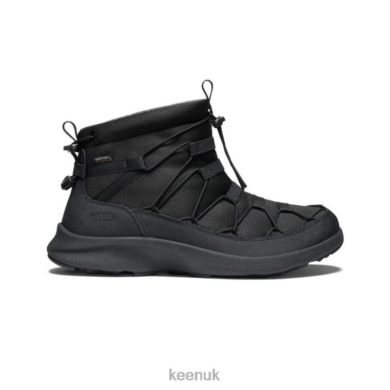 Footwear KEEN UNEEK SNK Waterproof Chukka Triple Black/Black Men Z2D88372