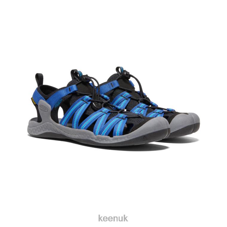 Footwear KEEN Drift Creek H2 Sandal Steel Grey/Brilliant Blue Men Z2D88112