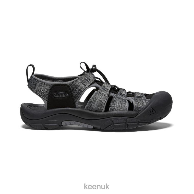 Footwear KEEN Newport H2 Black/Steel Grey Men Z2D8841