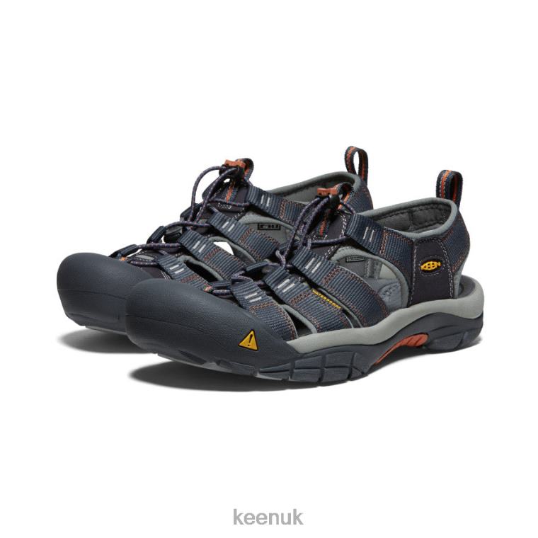 Footwear KEEN Newport H2 India Ink/Rust Men Z2D8853