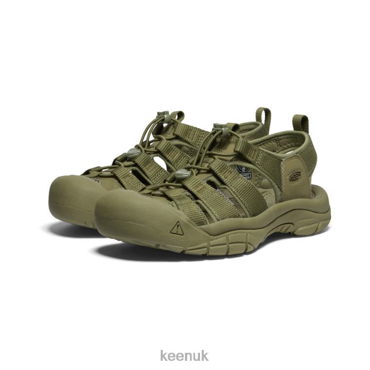 Footwear KEEN Newport H2 Monochrome/Olive Drab Men Z2D8849