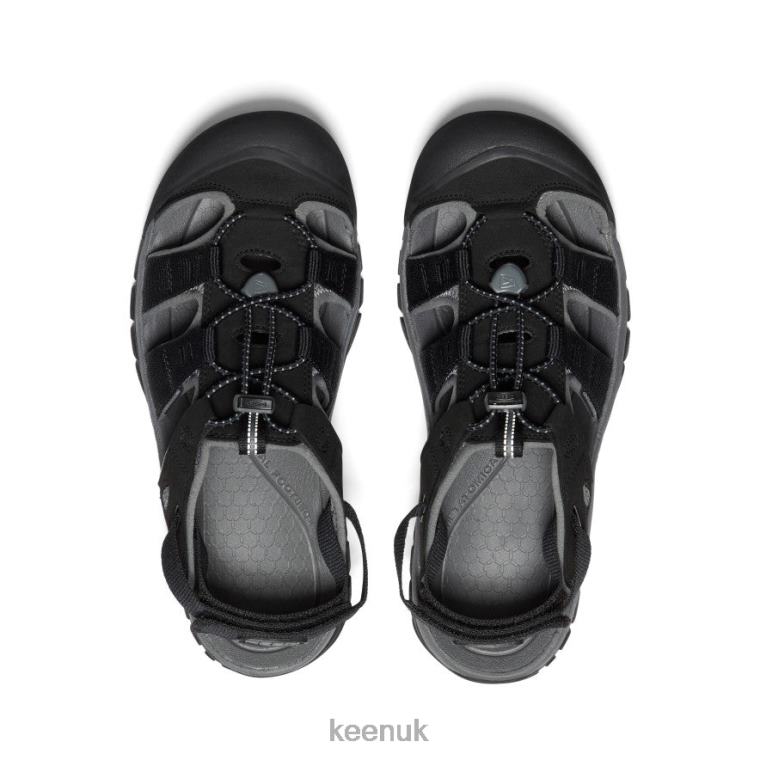 Footwear KEEN Rapids H2 Sandal Black/Steel Grey Men Z2D88219