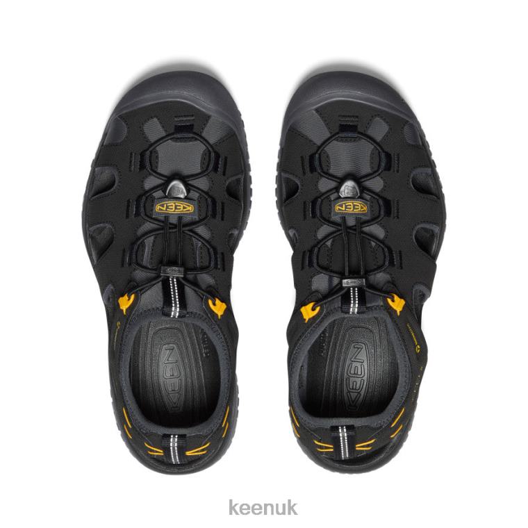Footwear KEEN SOLR Sandal Black/Gold Men Z2D88342