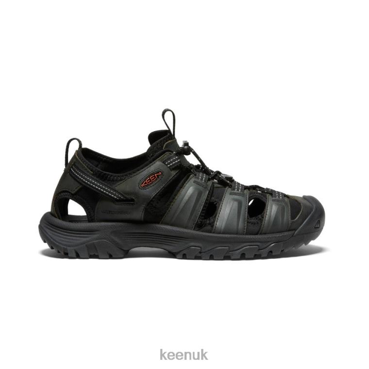 Footwear KEEN Targhee III Sandal Grey/Black Men Z2D88197
