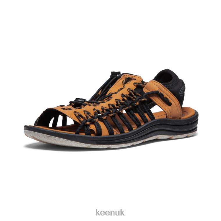 Footwear KEEN UNEEK II Open Toe Black/Curry Men Z2D8819