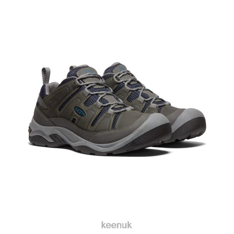 Footwear KEEN Circadia Vent Shoe Steel Grey/Legion Blue Men Z2D88170