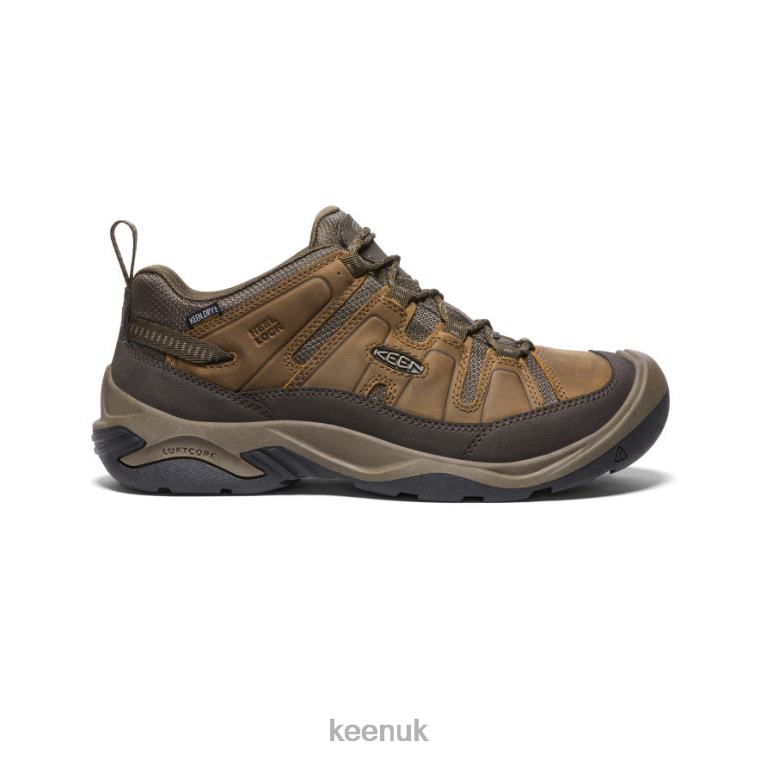 Footwear KEEN Circadia Waterproof Shoe Shitake/Brindle Men Z2D88101