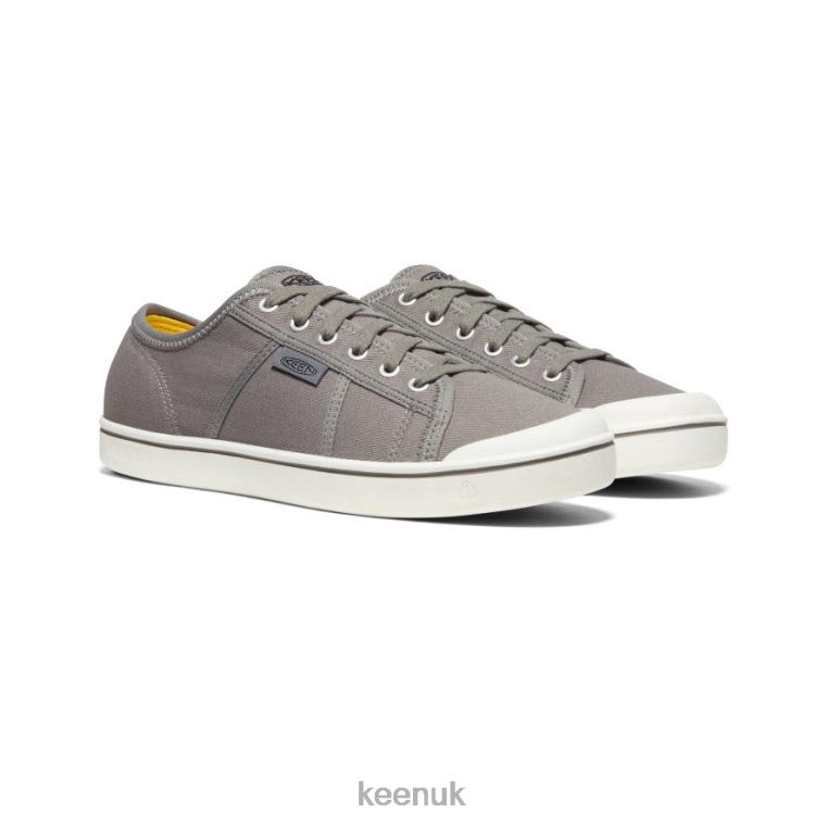 Footwear KEEN Eldon Sneaker Steel Grey/Star White Men Z2D88263