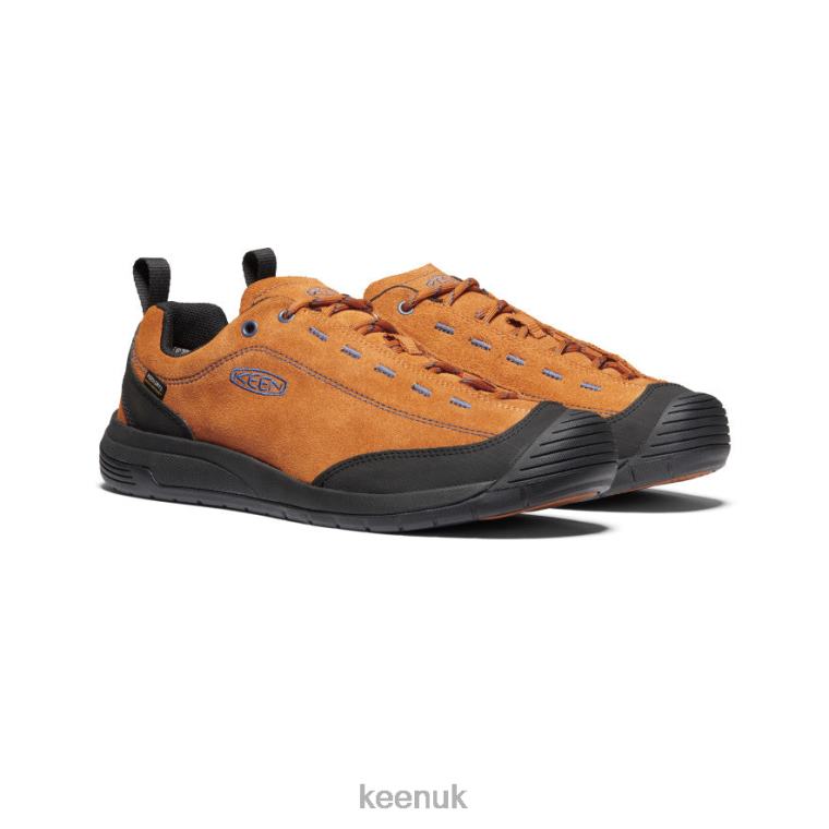 Footwear KEEN Jasper II Waterproof Shoe Pumpkin Spice/Black Men Z2D88346