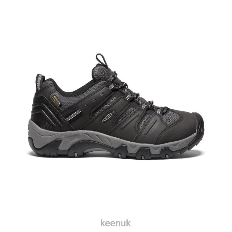 Footwear KEEN Koven Waterproof Shoe Black/Drizzle Men Z2D88360