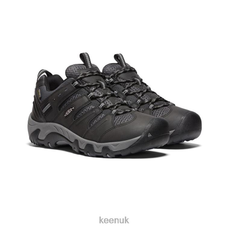 Footwear KEEN Koven Waterproof Shoe Black/Drizzle Men Z2D88360