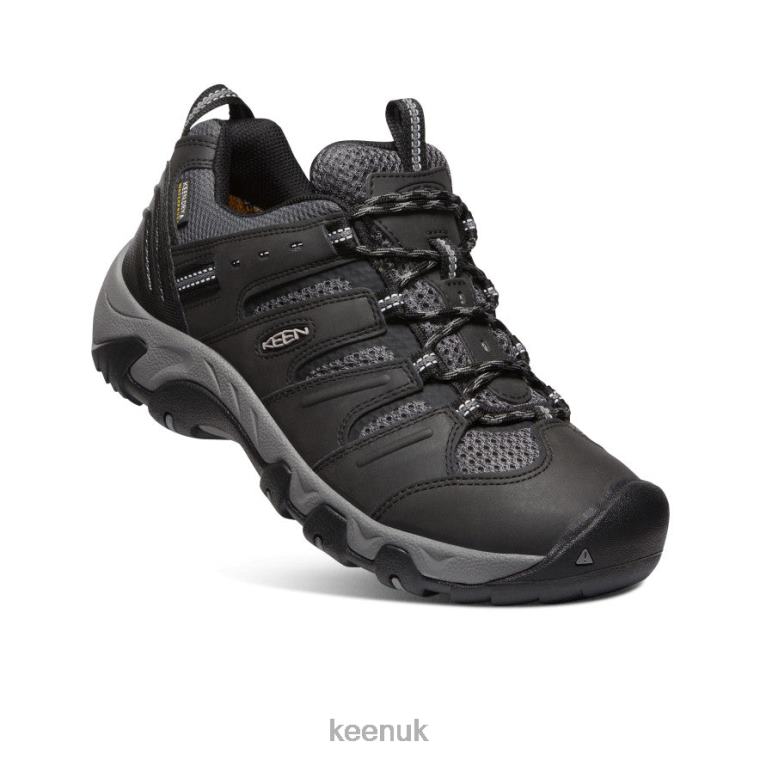 Footwear KEEN Koven Waterproof Shoe Black/Drizzle Men Z2D88360
