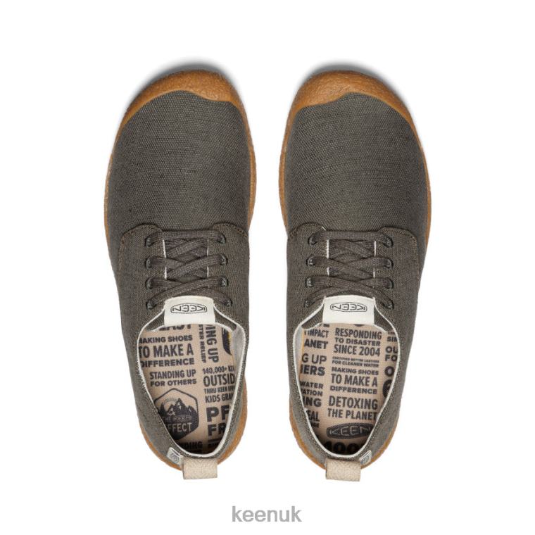 Footwear KEEN Mosey Canvas Derby Black Olive Men Z2D8828