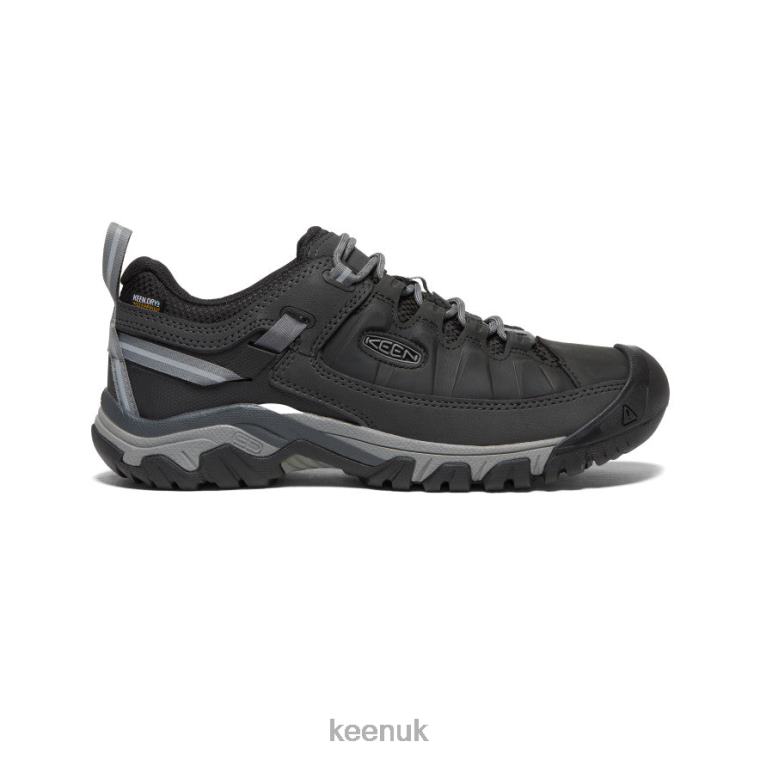 Footwear KEEN Targhee III Waterproof Black/Steel Grey Men Z2D88147