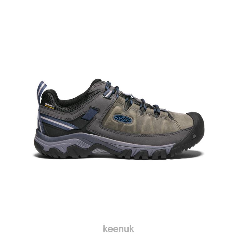 Footwear KEEN Targhee III Waterproof Steel Grey/Captain's Blue Men Z2D88150