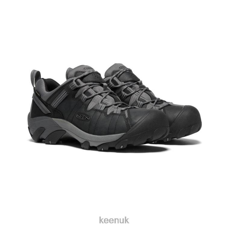Footwear KEEN Targhee II Waterproof Black/Steel Grey Men Z2D88204