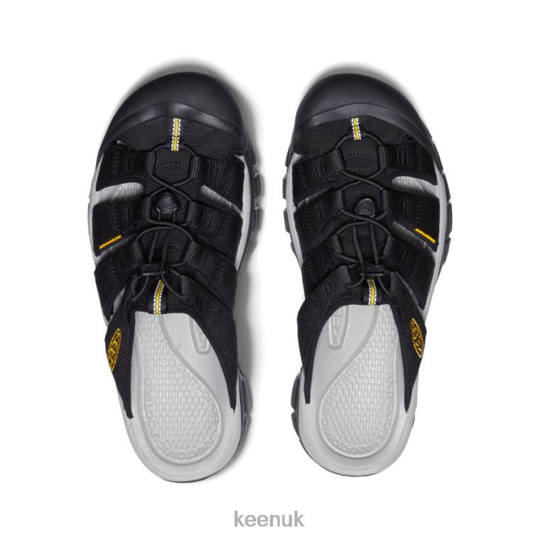 Footwear KEEN Newport Slide Black/Yellow Men Z2D8831