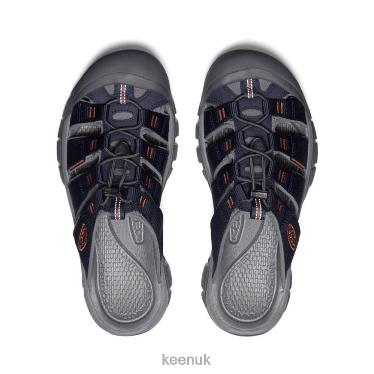 Footwear KEEN Newport Slide Sky Captain/Bombay Brown Men Z2D8830