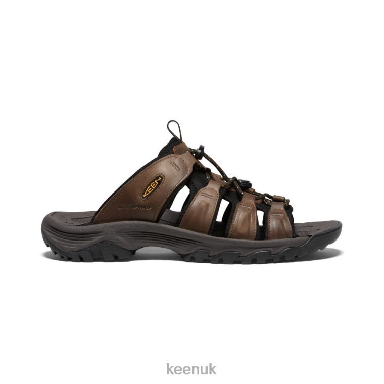 Footwear KEEN Targhee III Slide Sandal Bison/Mulch Men Z2D88275