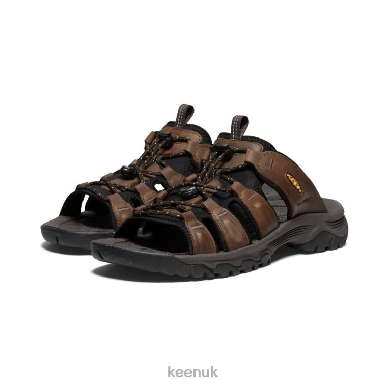 Footwear KEEN Targhee III Slide Sandal Bison/Mulch Men Z2D88275