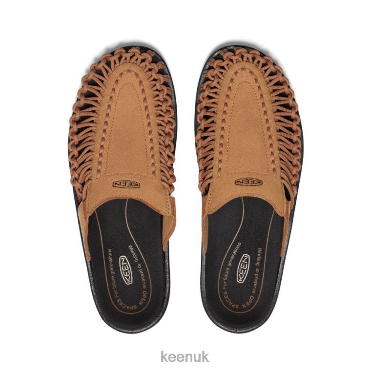 Footwear KEEN UNEEK II Slide Cathay Spice/Black Men Z2D88330