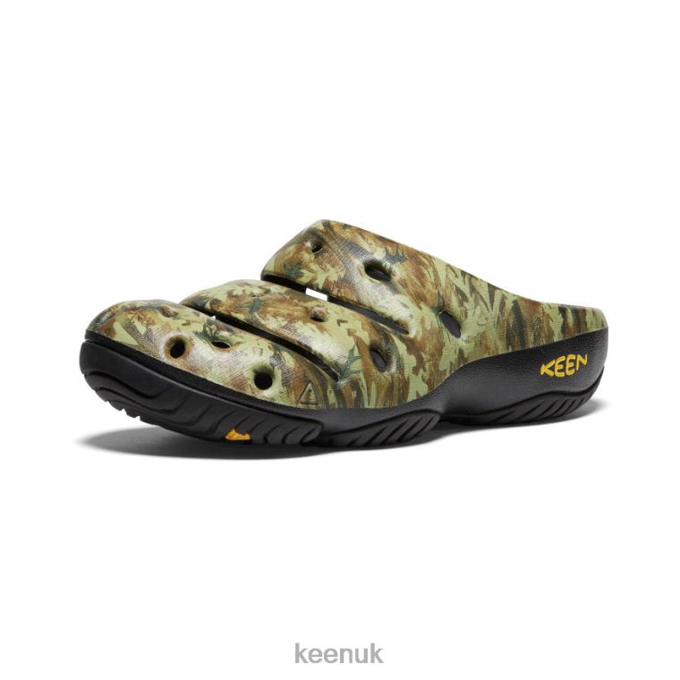 Footwear KEEN Yogui Arts Camo Green Men Z2D88211