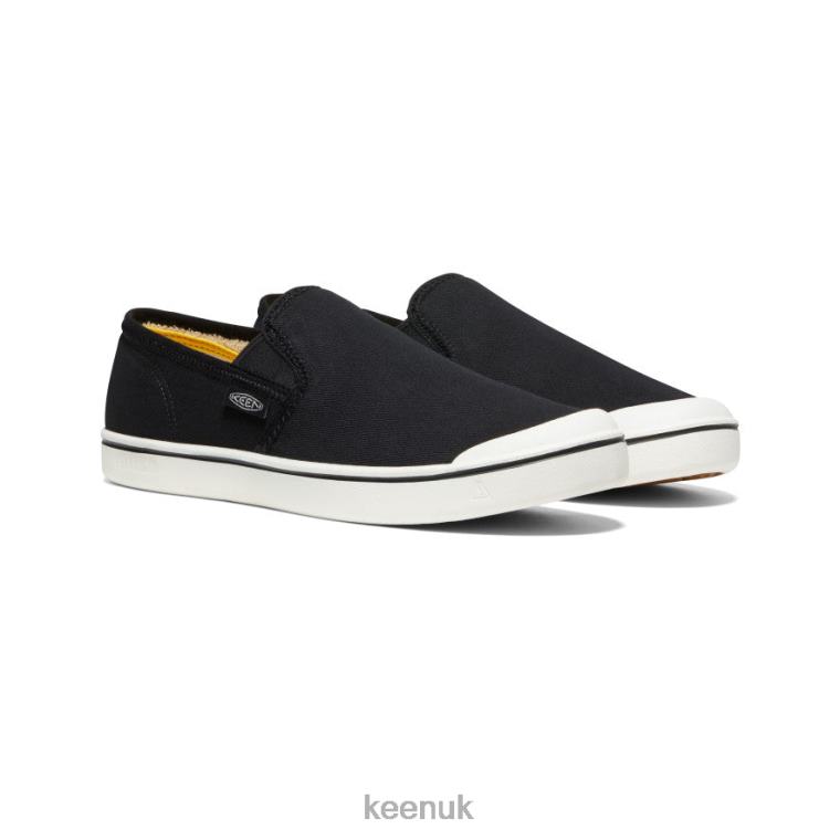 Footwear KEEN Eldon Slip-On Black/Star White Men Z2D88370