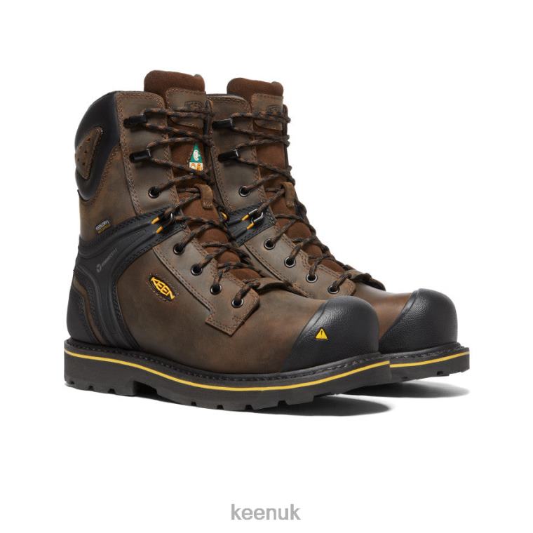 Footwear KEEN CSA Abitibi II Boot (Carbon-Fiber Toe) Cascade Brown/Black Men Z2D8822