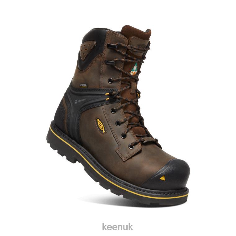 Footwear KEEN CSA Abitibi II Boot (Carbon-Fiber Toe) Cascade Brown/Black Men Z2D8822