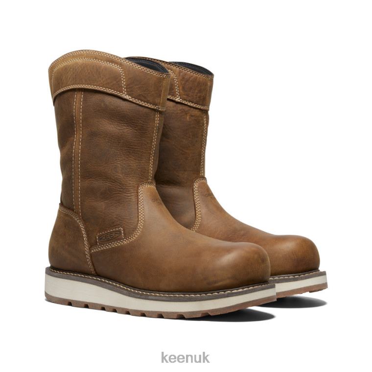 Footwear KEEN Cincinnati Wellington (Carbon-Fiber Toe) Belgian/Sandshell Men Z2D88166