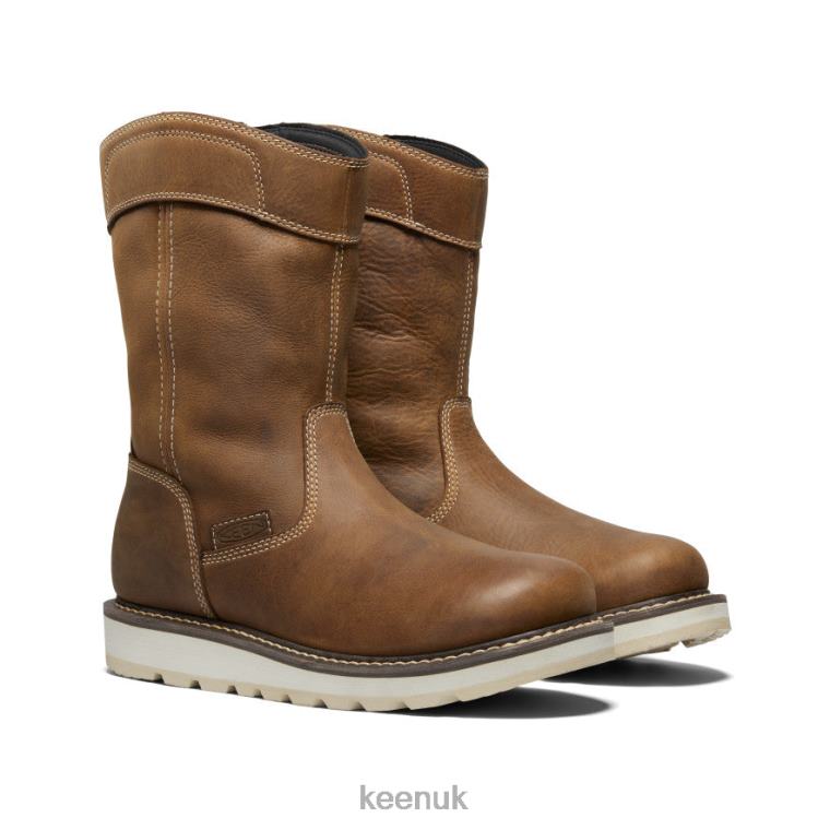 Footwear KEEN Cincinnati Wellington (Soft Toe) Belgian/Off White Men Z2D88279