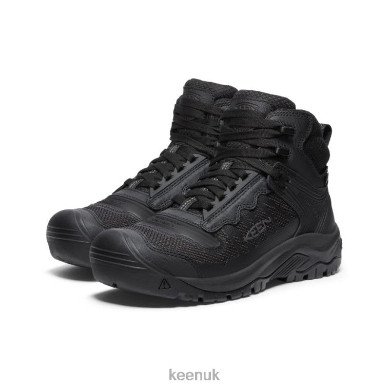 Footwear KEEN Reno KBF Waterproof Mid (Soft Toe) Black Men Z2D885