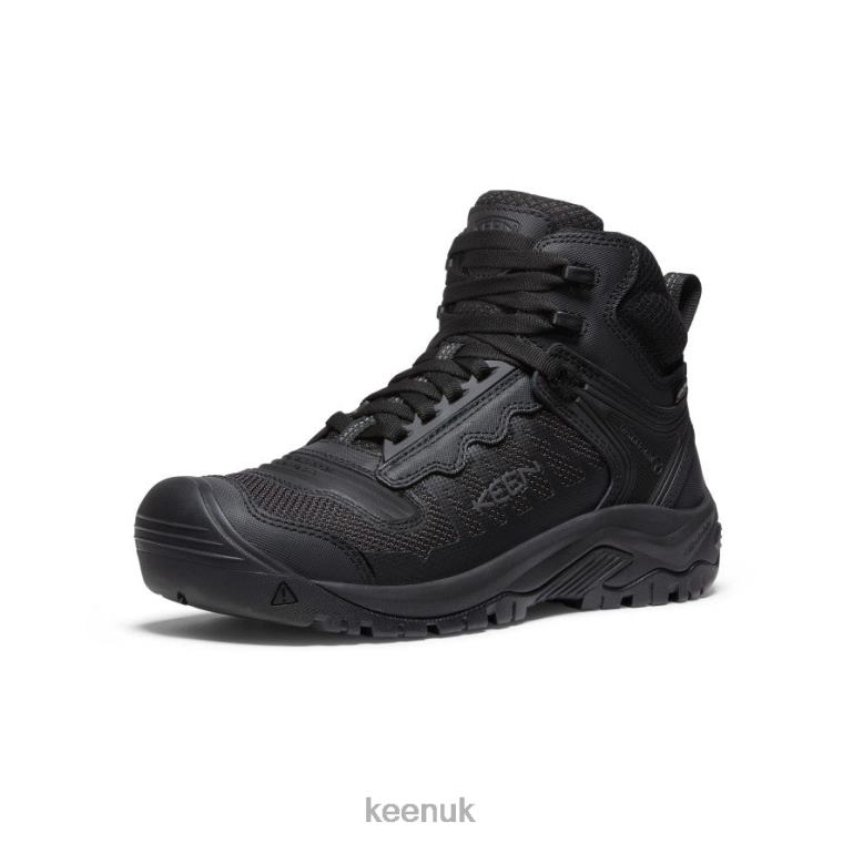 Footwear KEEN Reno KBF Waterproof Mid (Soft Toe) Black Men Z2D885