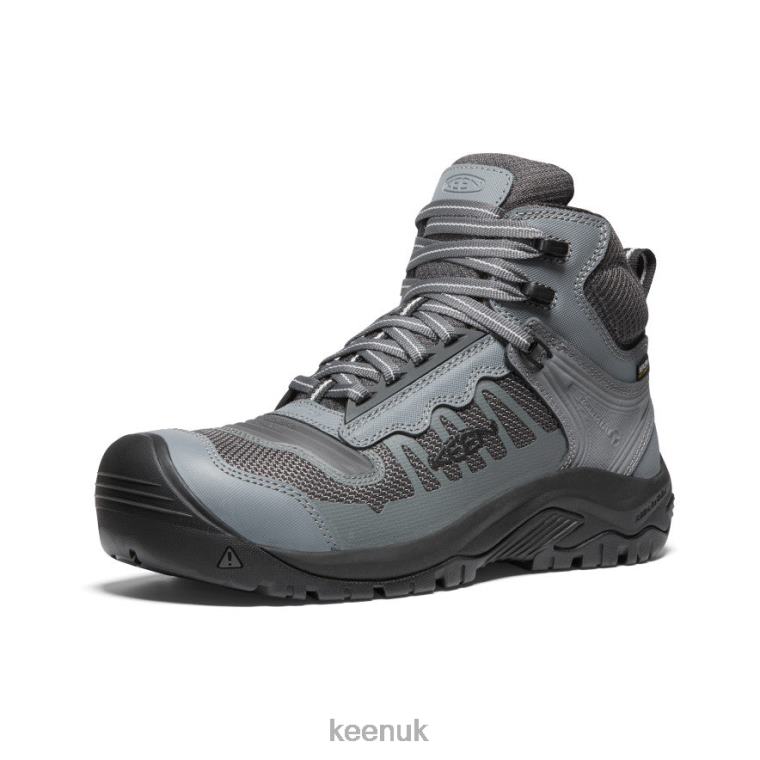 Footwear KEEN Reno Mid KBF Waterproof (Carbon-Fiber Toe) Magnet/Black Men Z2D8821