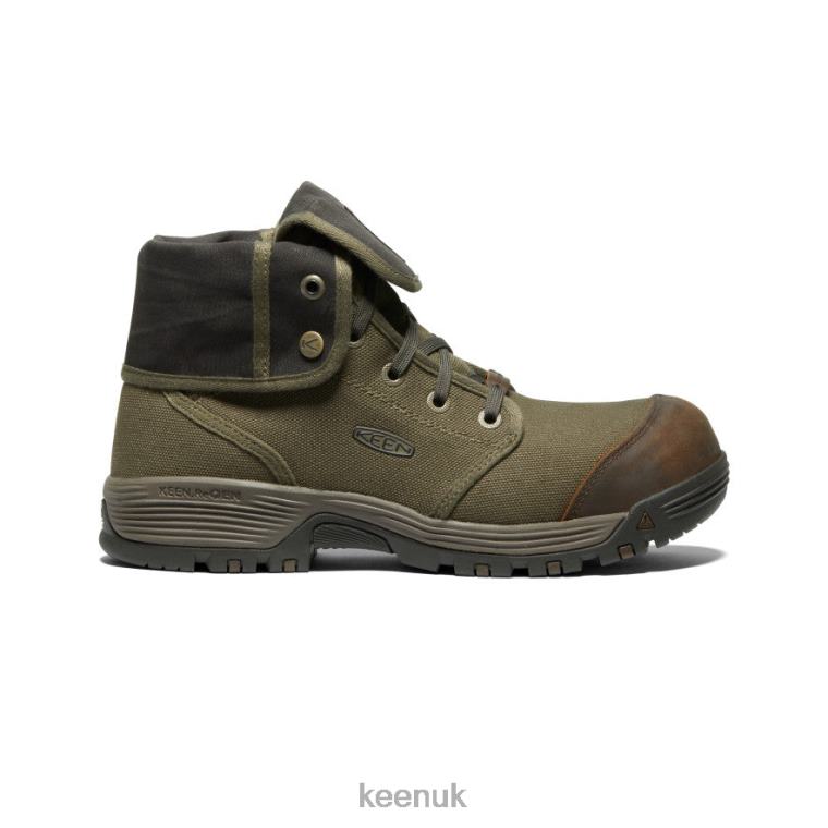 Footwear KEEN Roswell Mid (Carbon-Fiber Toe) Military Olive/Black Olive Men Z2D88282