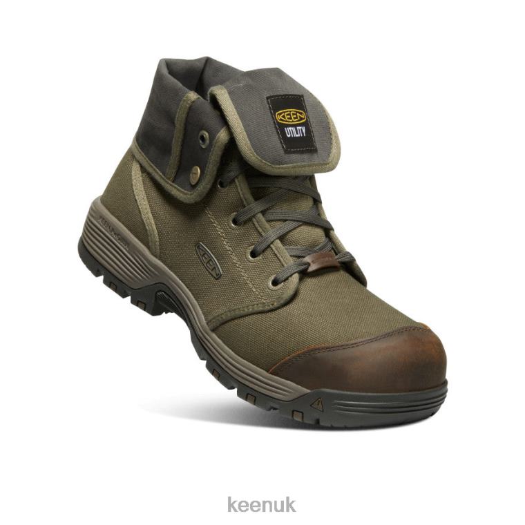 Footwear KEEN Roswell Mid (Carbon-Fiber Toe) Military Olive/Black Olive Men Z2D88282