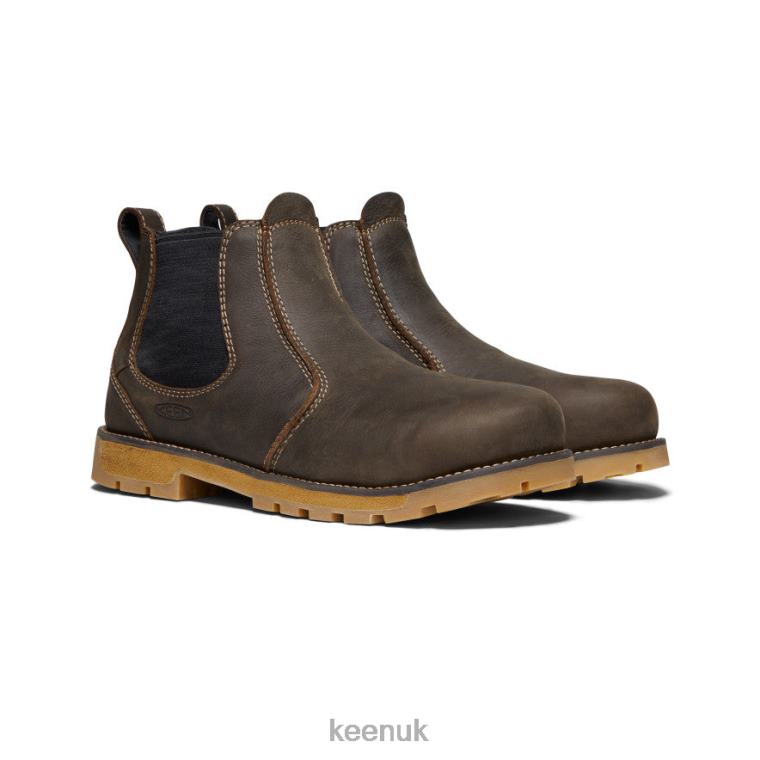 Footwear KEEN Seattle Romeo (Aluminum Toe) Cascade Brown/Gum Men Z2D88200